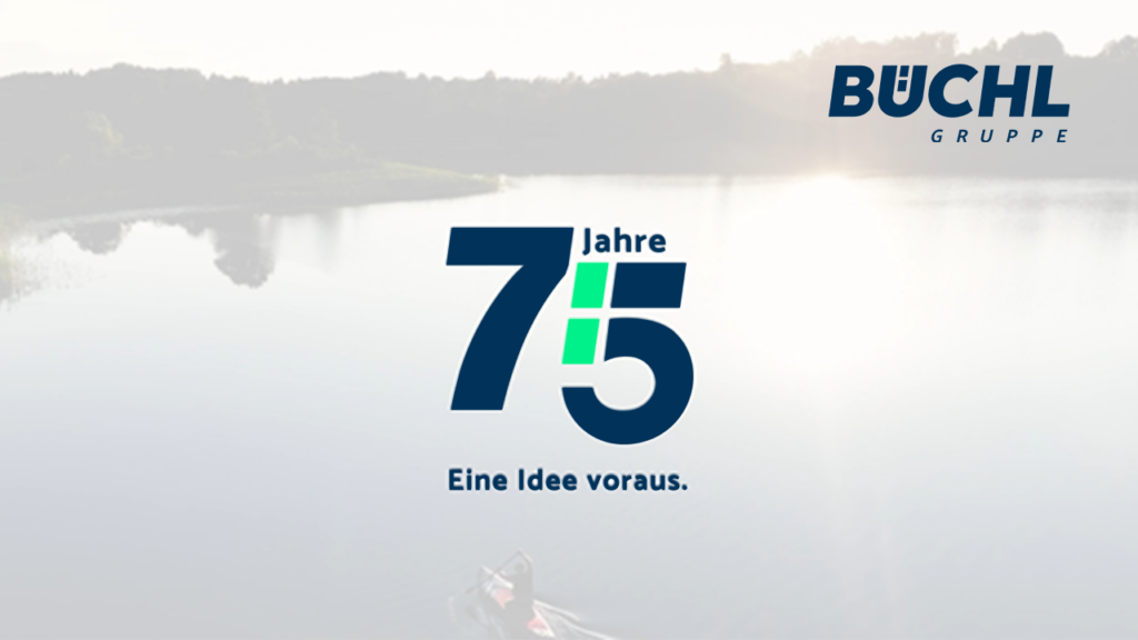 Titelmotiv Jubiläumsfilm 75 Jahre BÜCHL – Eine Idee voraus.